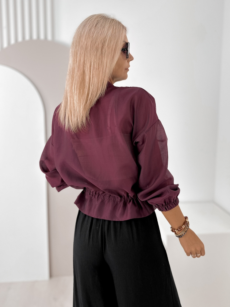 PULL CANOVA BORDEAUX