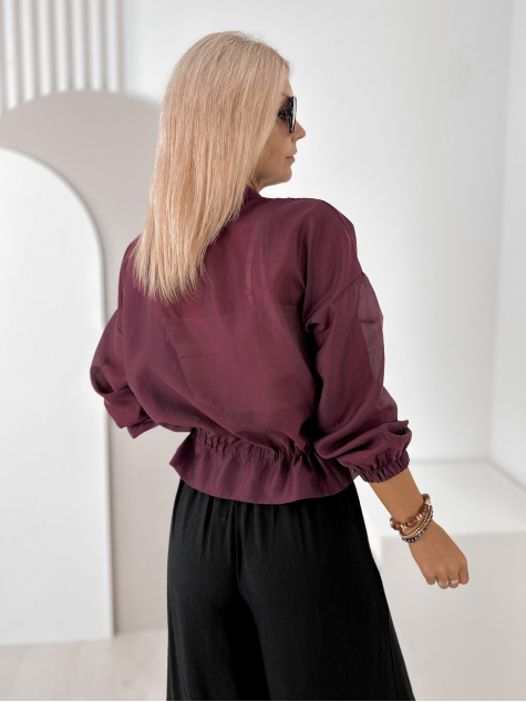 PULÓVER CANOVA BORDÓ