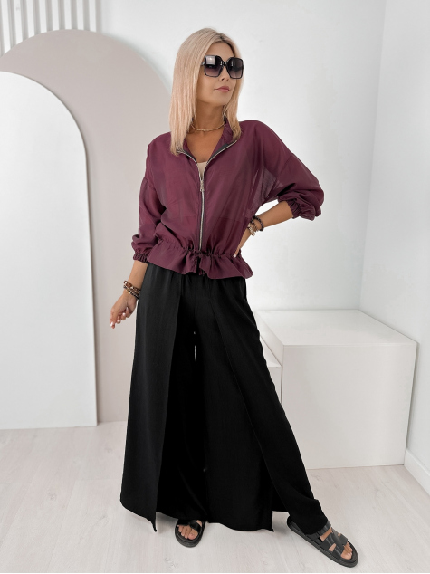 PULL CANOVA BORDEAUX