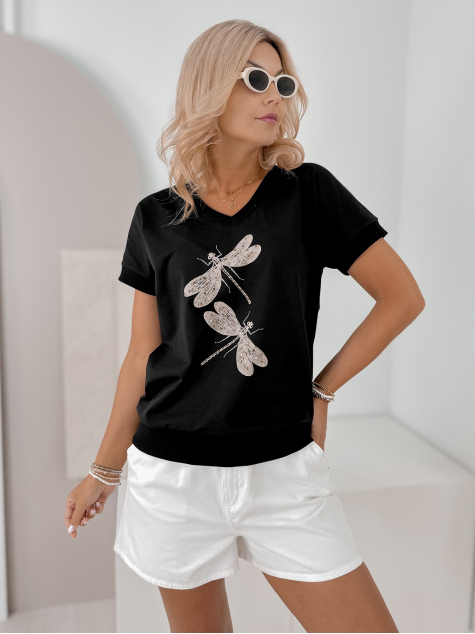 BLOUSE GENET BLACK