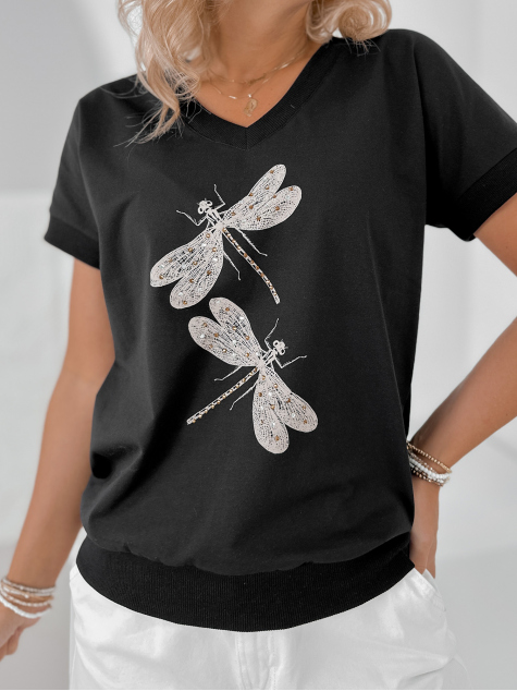 BLUSE GENET SCHWARZ