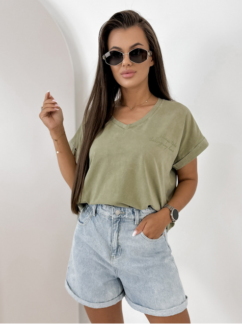 BLUSE DERAN KHAKI