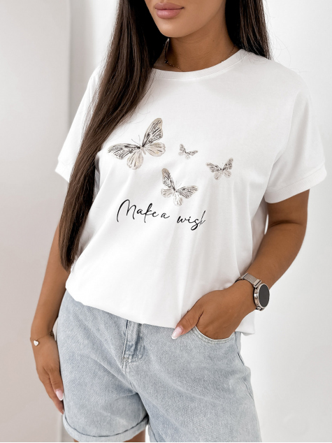 BLUSE SETINE WEISS