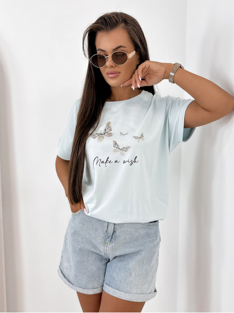 BLUZA SETINE ALBASTRA