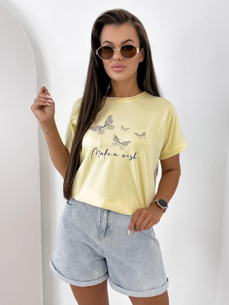 BLUZA SETINE GALBENA