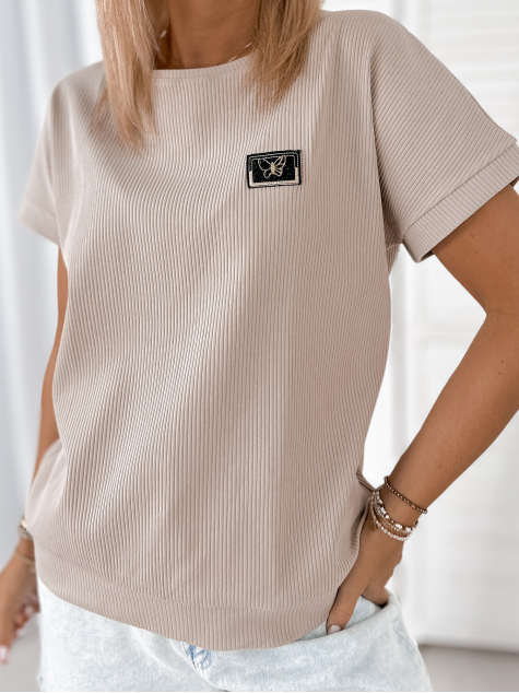 BLUSE NOLDE BEIGE