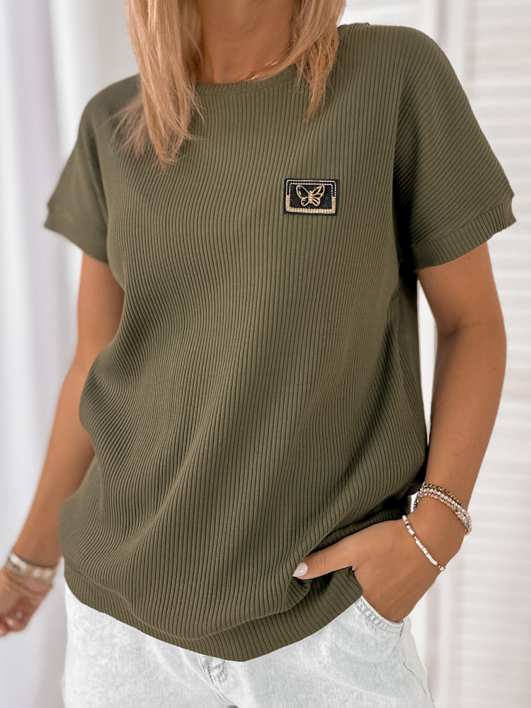 BLUSE NOLDE KHAKI