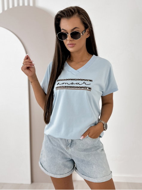 BLOUSE WITERS BLEU