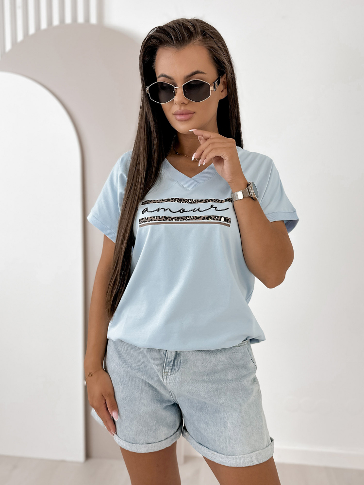 BLOUSE WITERS BLUE