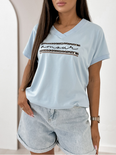 BLOUSE WITERS BLEU