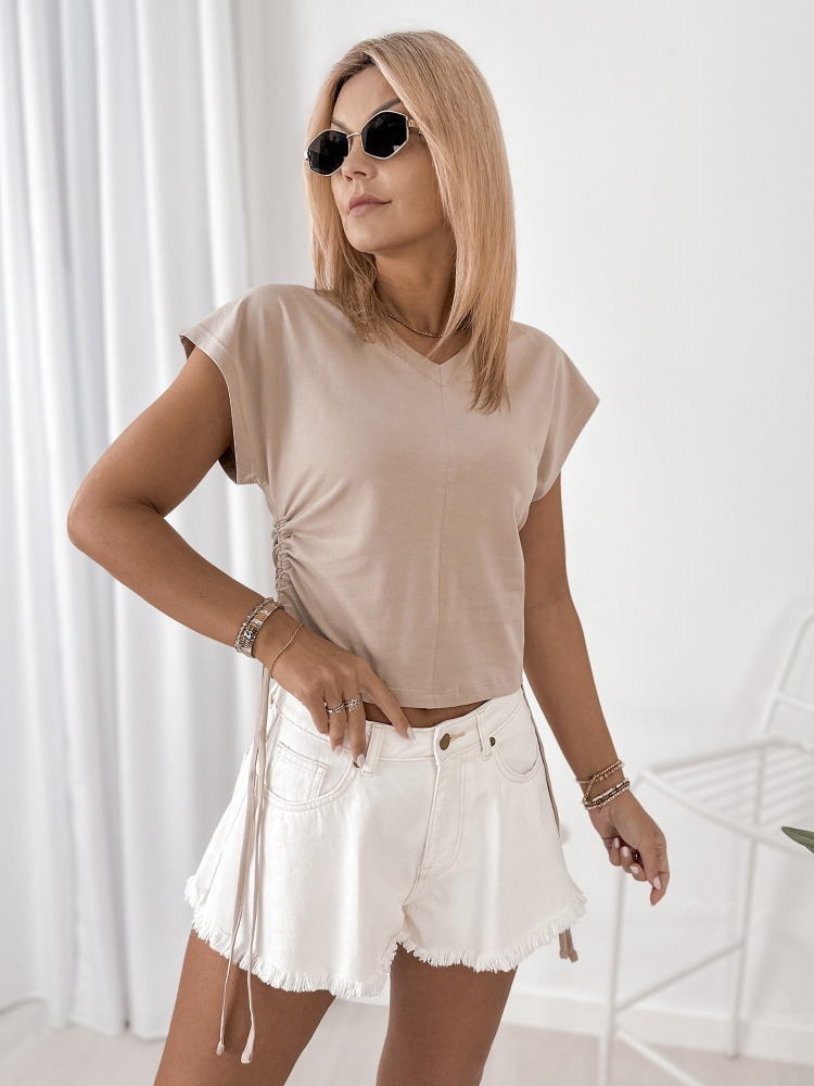 BLUSE REDON BEIGE