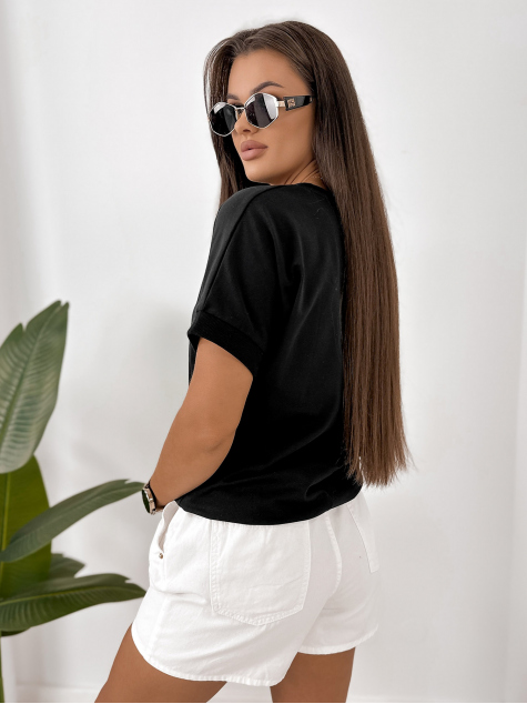BLUSE SEGANTI SCHWARZ