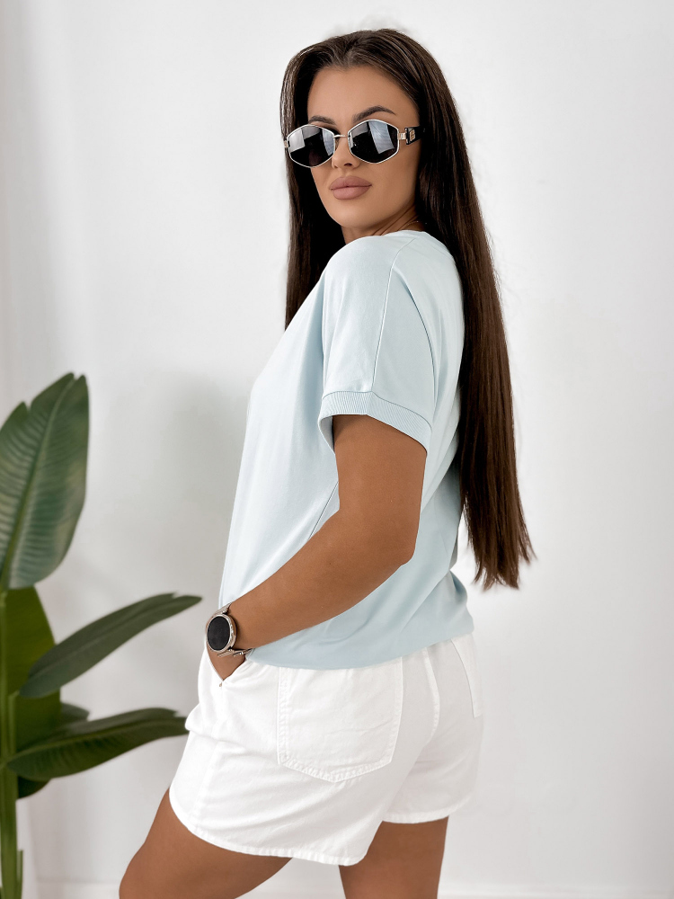 BLUZA SEGANTI ALBASTRU
