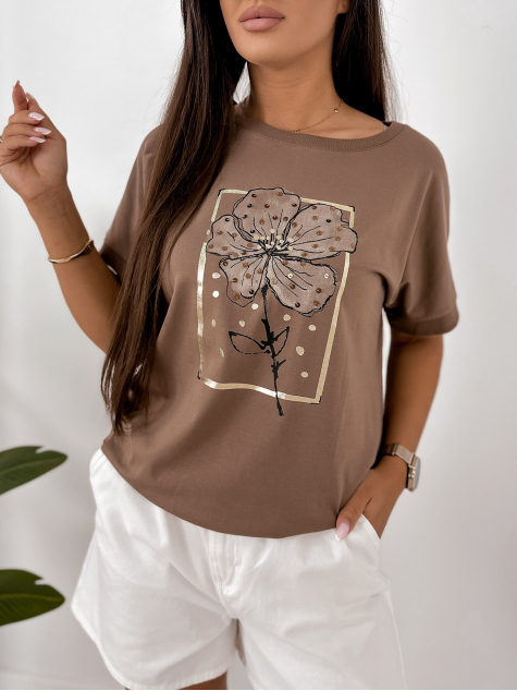 BLOUSE SEGANTI BRUN