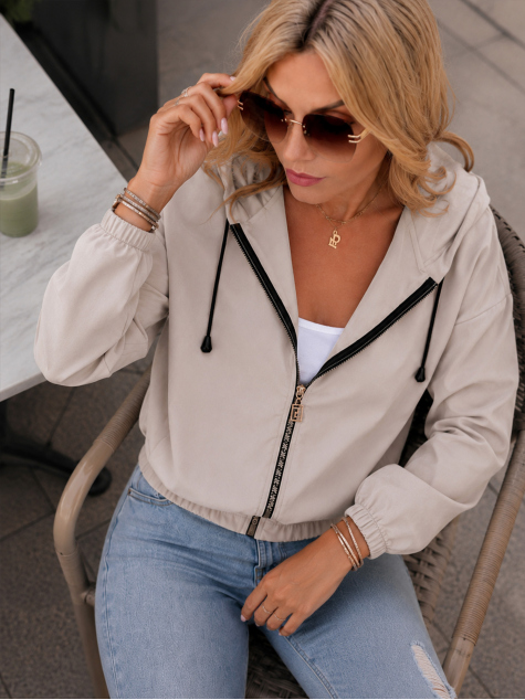 BÉŽOVÁ MIKINA SHANLEY