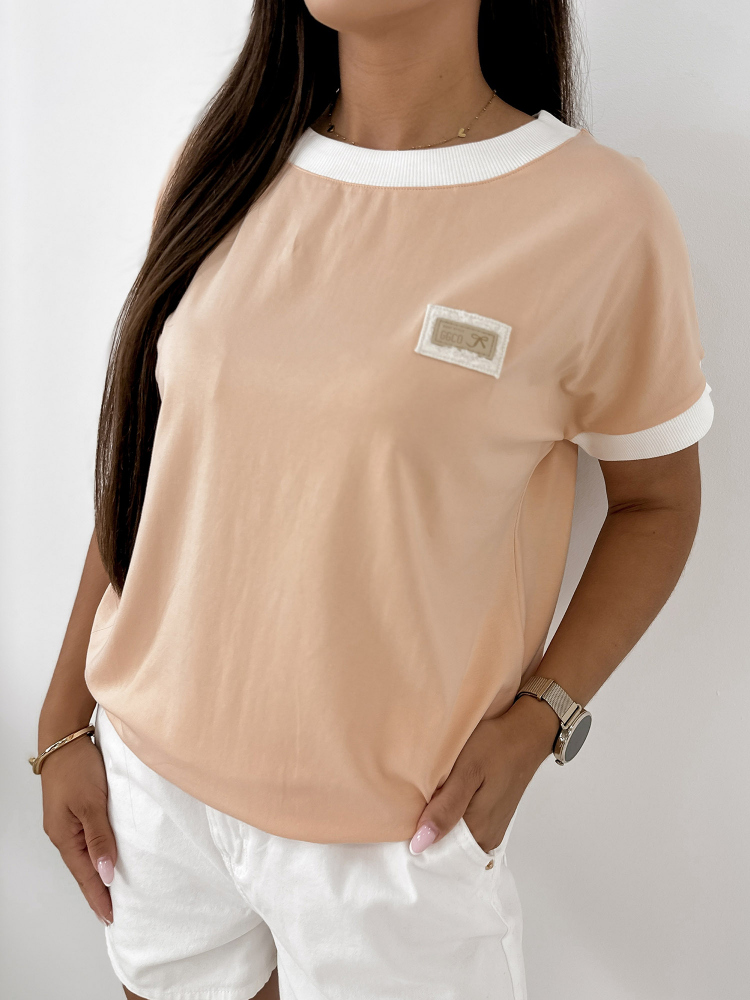BLOUSE ENSOR PEACH