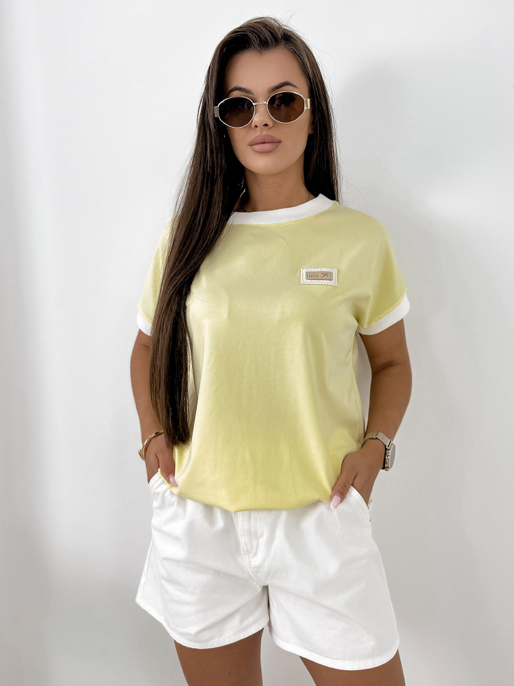 BLOUSE ENSOR JAUNE