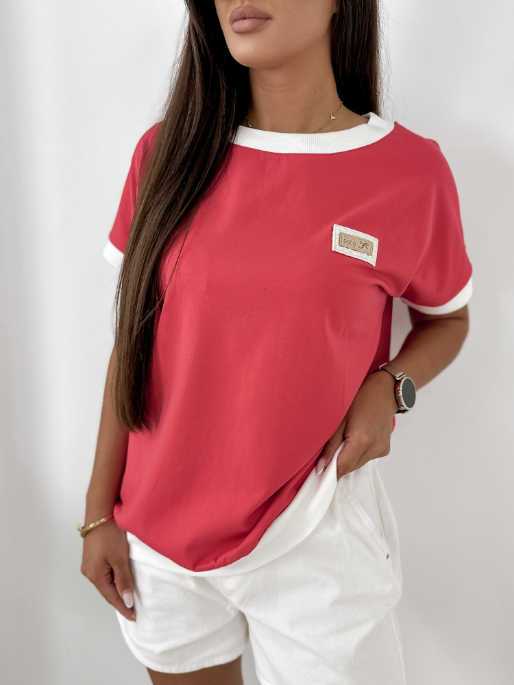 BLOUSE ENSOR RASPBERRY