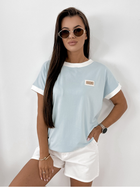 BLUZA ENSOR ALBASTRU