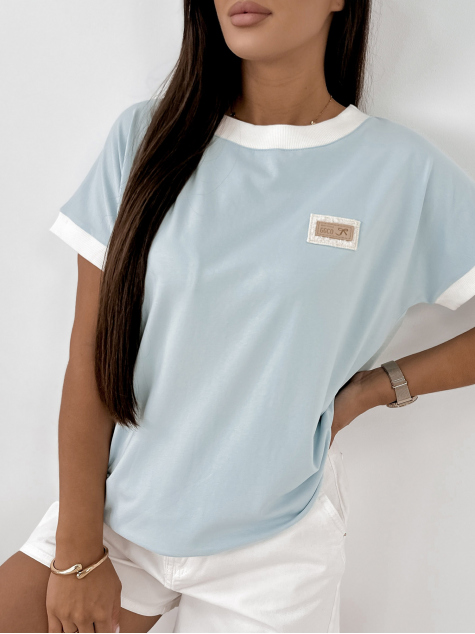 BLOUSE ENSOR BLEU