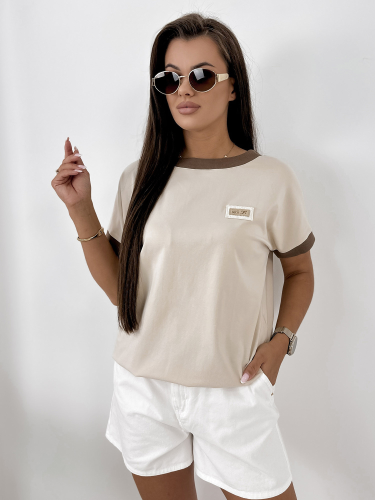 BLOUSE ENSOR BEIGE