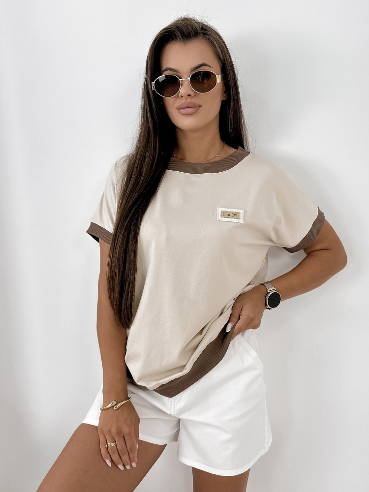BLOUSE ENSOR BEIGE