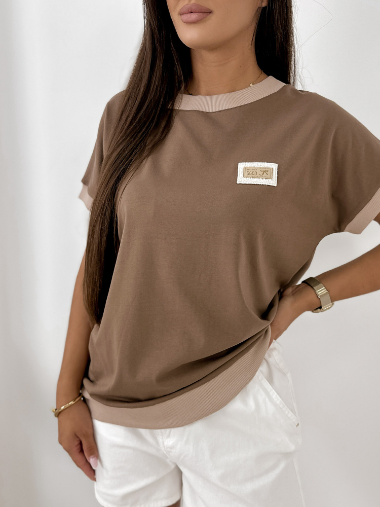 BLOUSE ENSOR BRUN