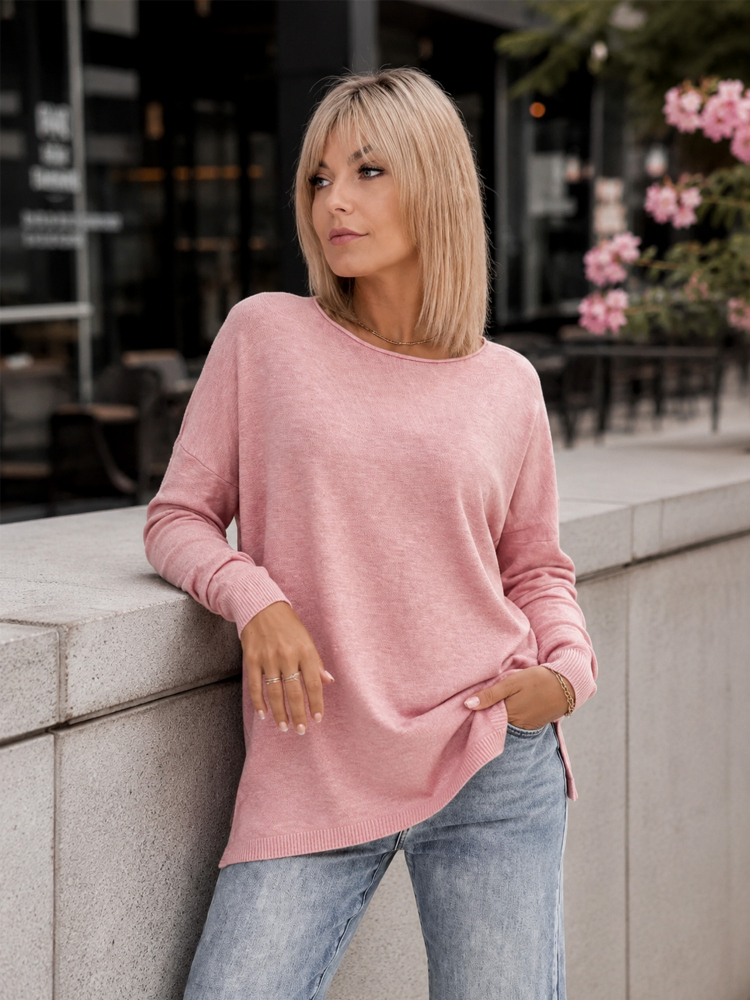 SWEATER TROMSO ROSE POUDRE
