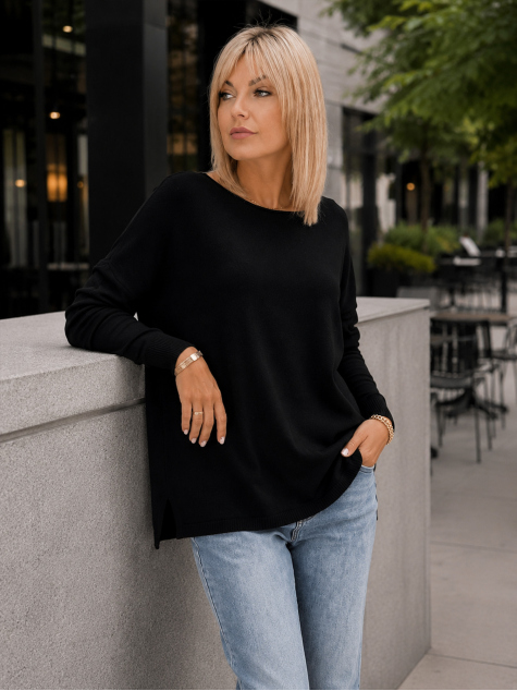 PULLOVER TROMSO SCHWARZ