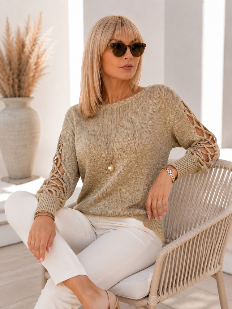 PULLOVER LIVADIA GOLDENER