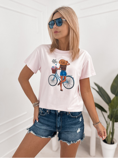 BLOUSE SANTACRUZ ROSE POUDRE