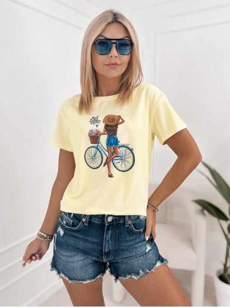 BLOUSE SANTACRUZ JAUNE