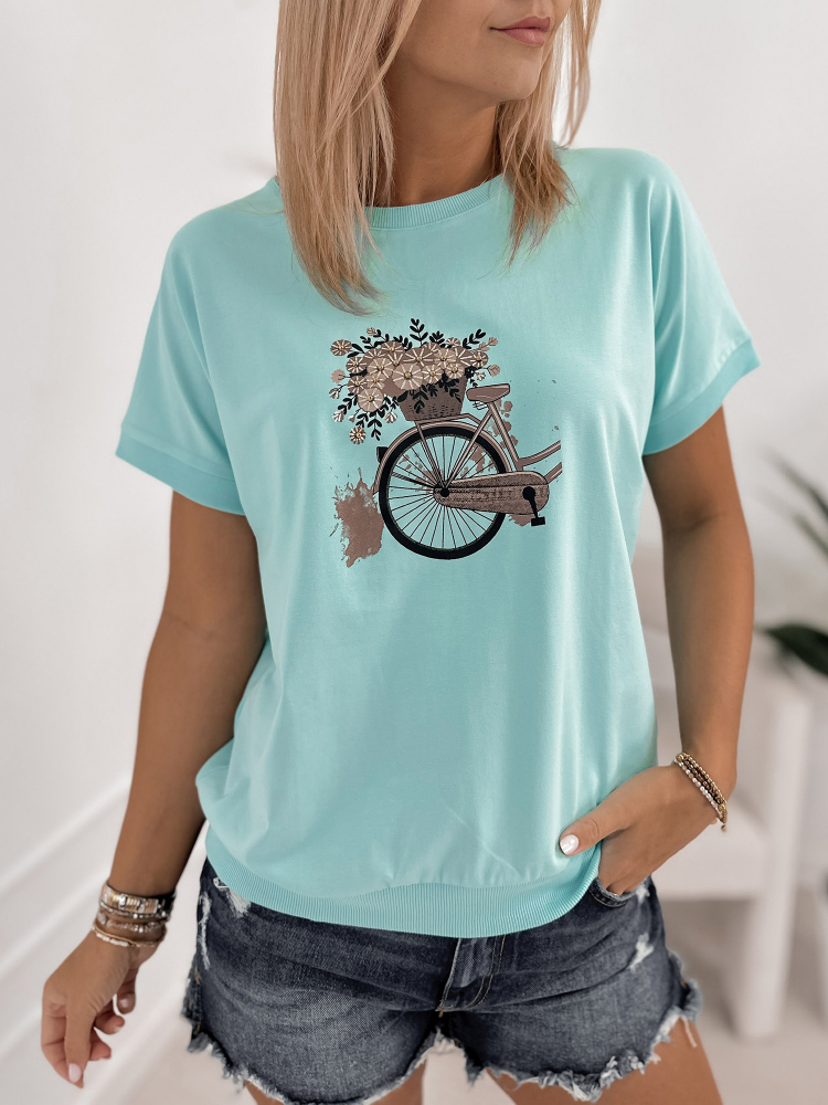 BLUZA VUELTA MENTA