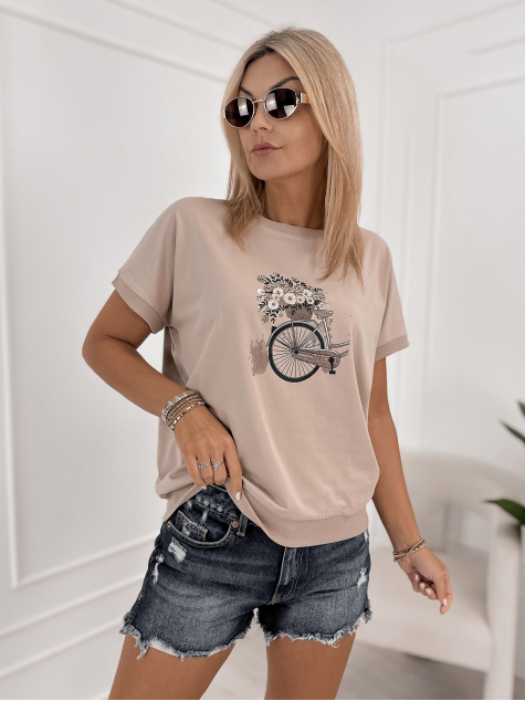 BLOUSE VUELTA BEIGE