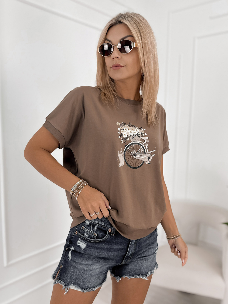 BLOUSE VUELTA BROWN