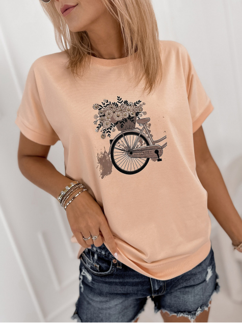 BLUZA VUELTA PIERSICA
