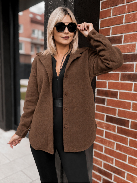 JACKET LIGHT BROWN ISILME
