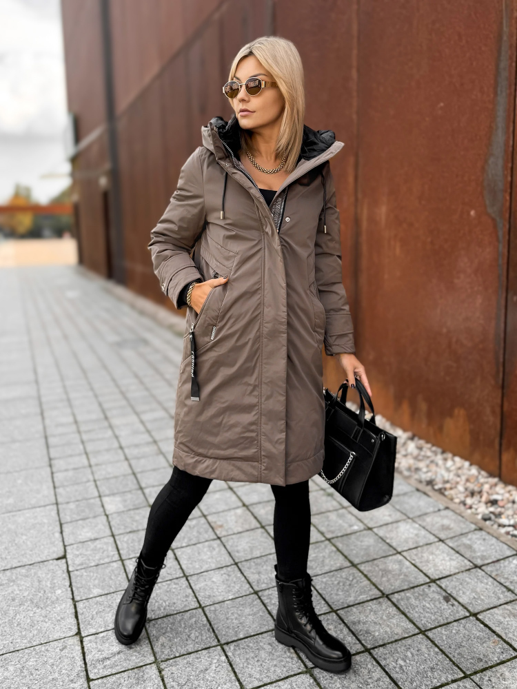 JACKET ADRANNA LIGHT BROWN