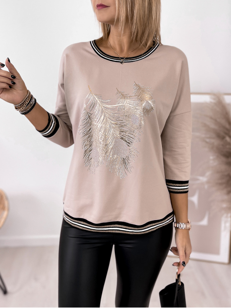 BLOUSE CALLA BEIGE