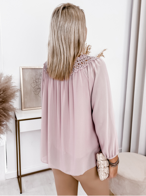 BLUZA KEYLA ROZ PUDRAT