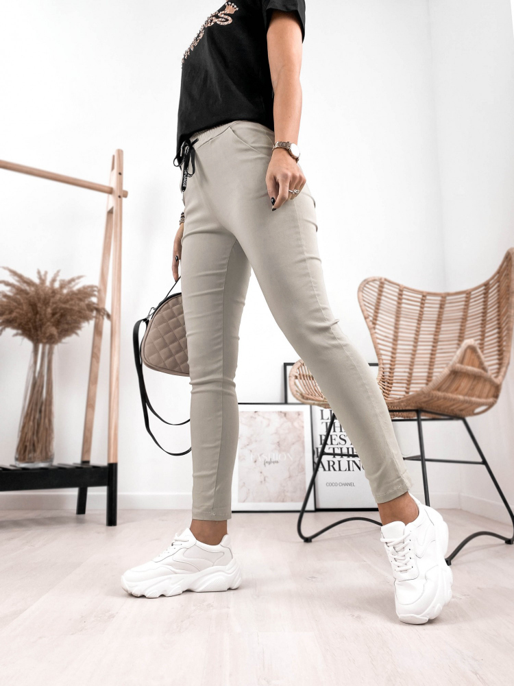 PANTALONI SALMA BEIGE