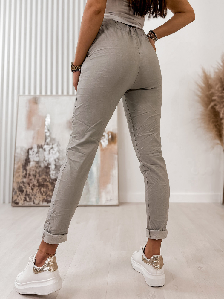 PANTALONI BOLT BEJ INCHIS
