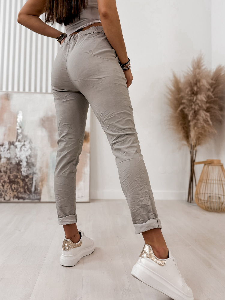 PANTALONI BOLT BEJ INCHIS