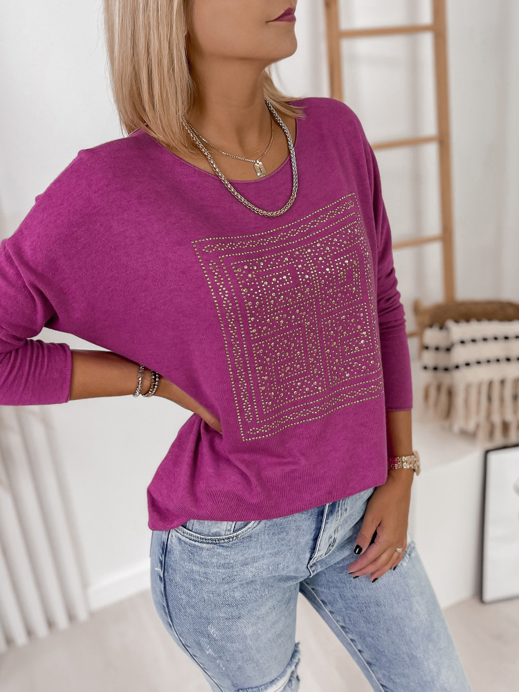 BLOUSE ELBA RASPBERRY