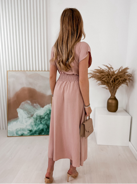 ROBE ATMORE ROSE POUDRE