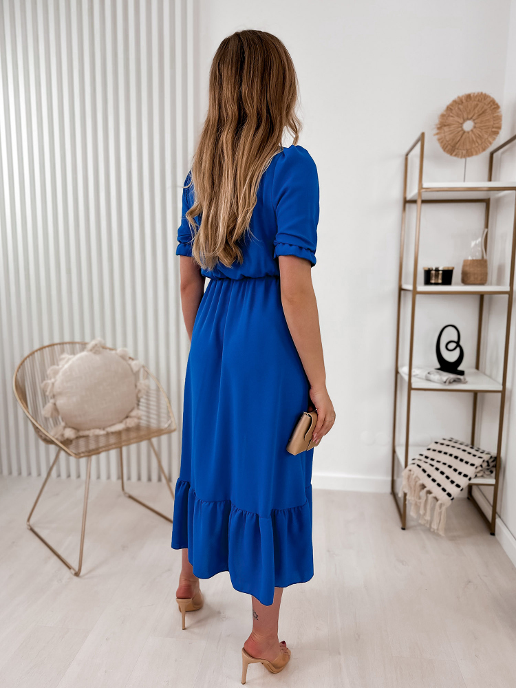 DRESS ALMIRA CORNFLOWER BLUE