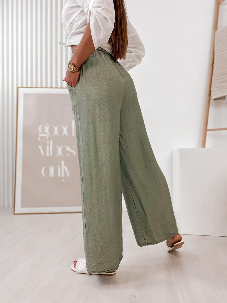 PANTALONI BUCURATI-VA KHAKI