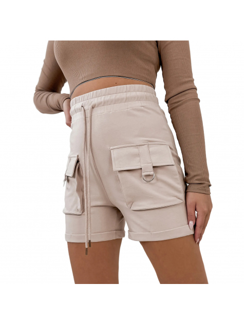 SHORTS IBROS BEIGE