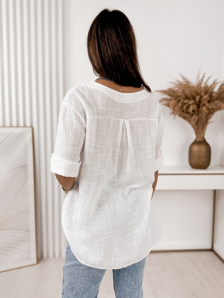 BLOUSE DROS BLANC