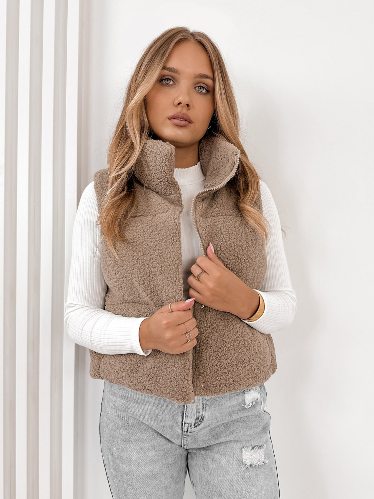 VESTE BOUCLE GEORGIA BRŪNA